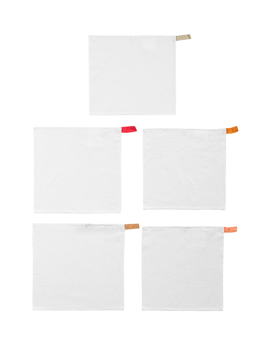 LCW HOME Cotton Tea Towel 5 Pack -W55915Z8-J5E