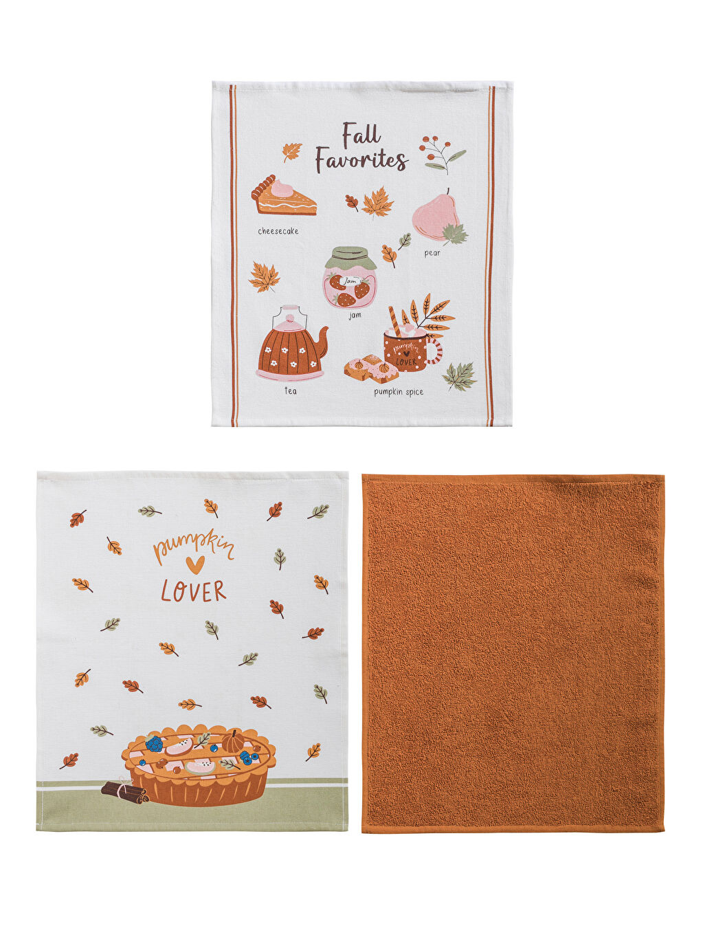 LCW HOME Kuhinjska krpa sa štampom 3 kom 40x50 cm -W55952Z8-F9C