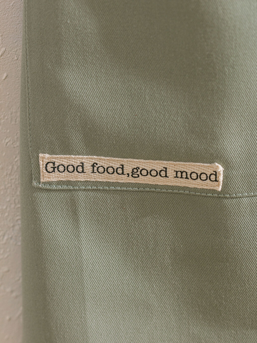 LCW HOME Embroidered Cotton Cooking Apron -W55959Z8-S3L