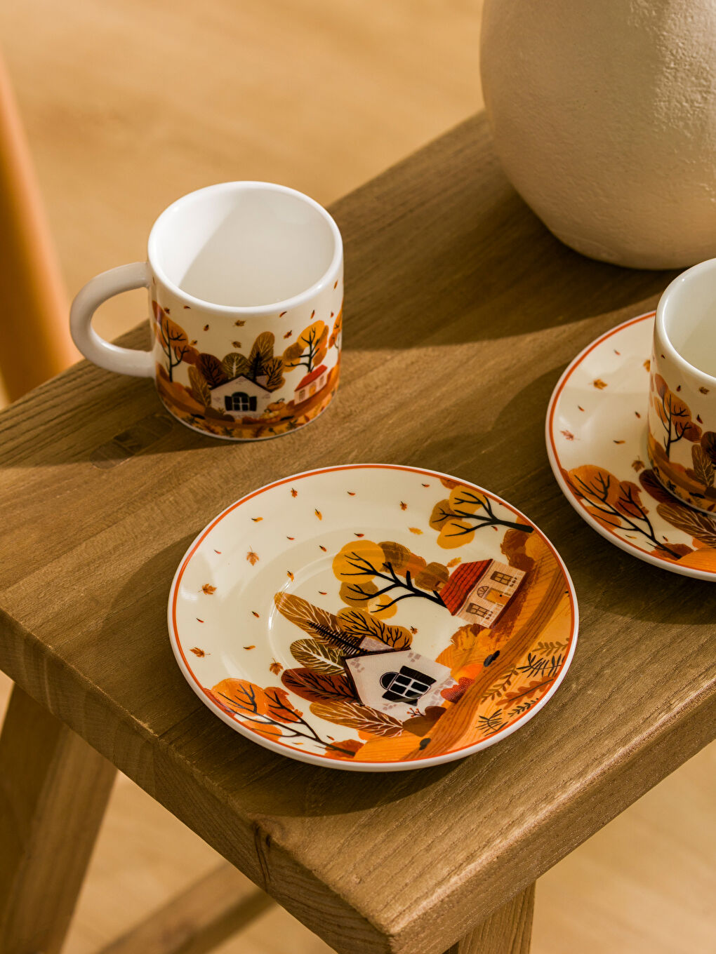 BROWN Coffee Cup Set-1
