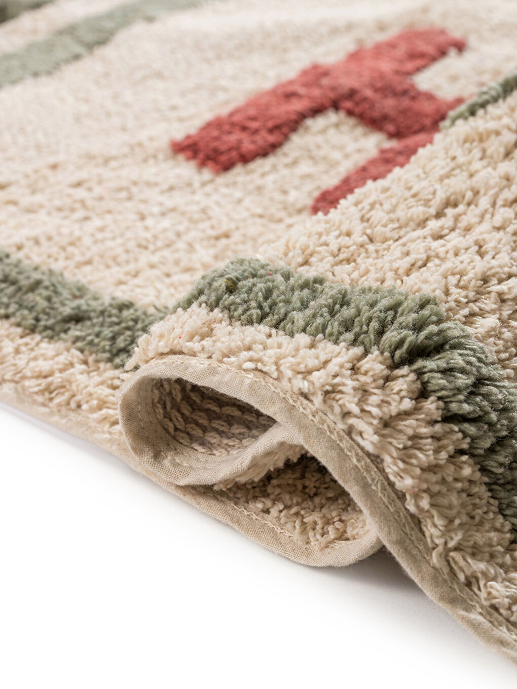 Home Embroidered Tassel Bath Mat 50x80 cm-2