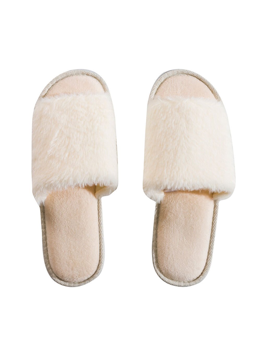 LCW HOME Plush Women's Home Slippers -W56810Z8-FES