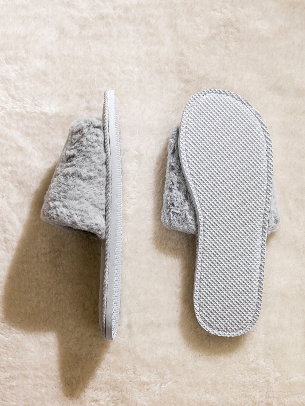 LCW HOME Plush Women's Home Slippers -W56810Z8-JSB