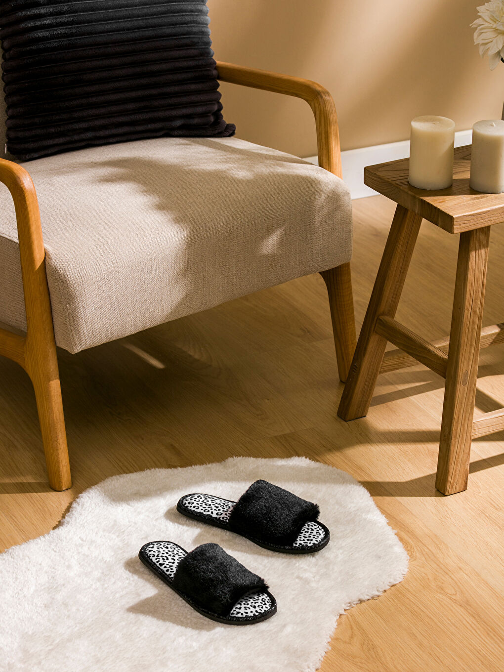 LCW HOME Ženske kućne papuče -W56813Z8-LQJ