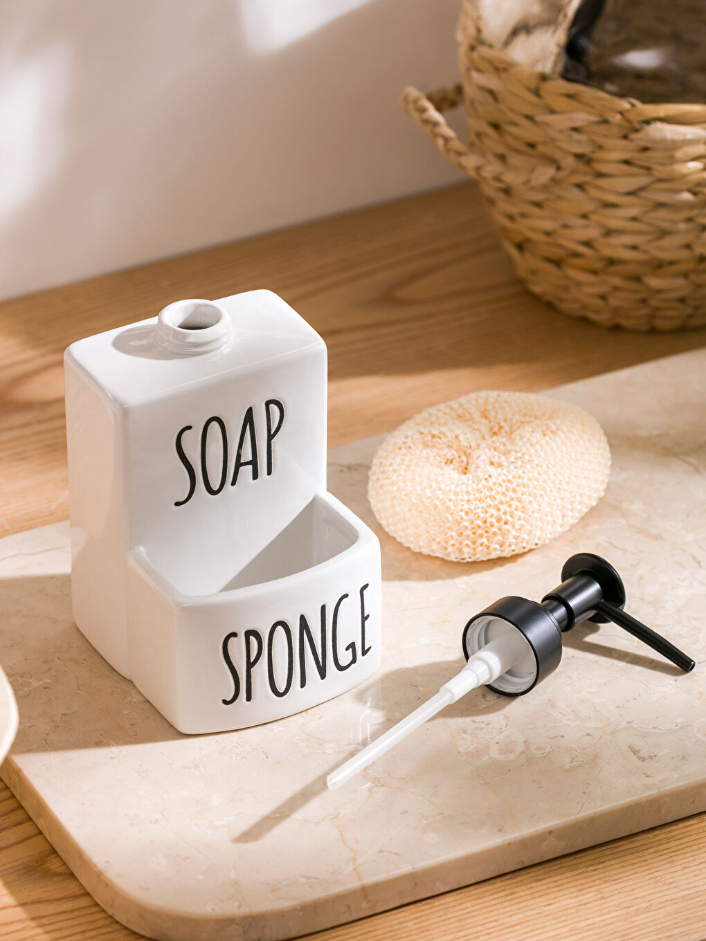 ECRU Liquid Soap Dispenser-2