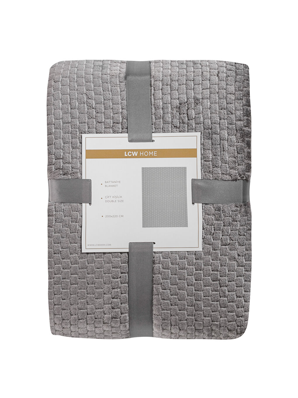 LCW HOME Double Blanket 200x220 cm -W57705Z8-YGG