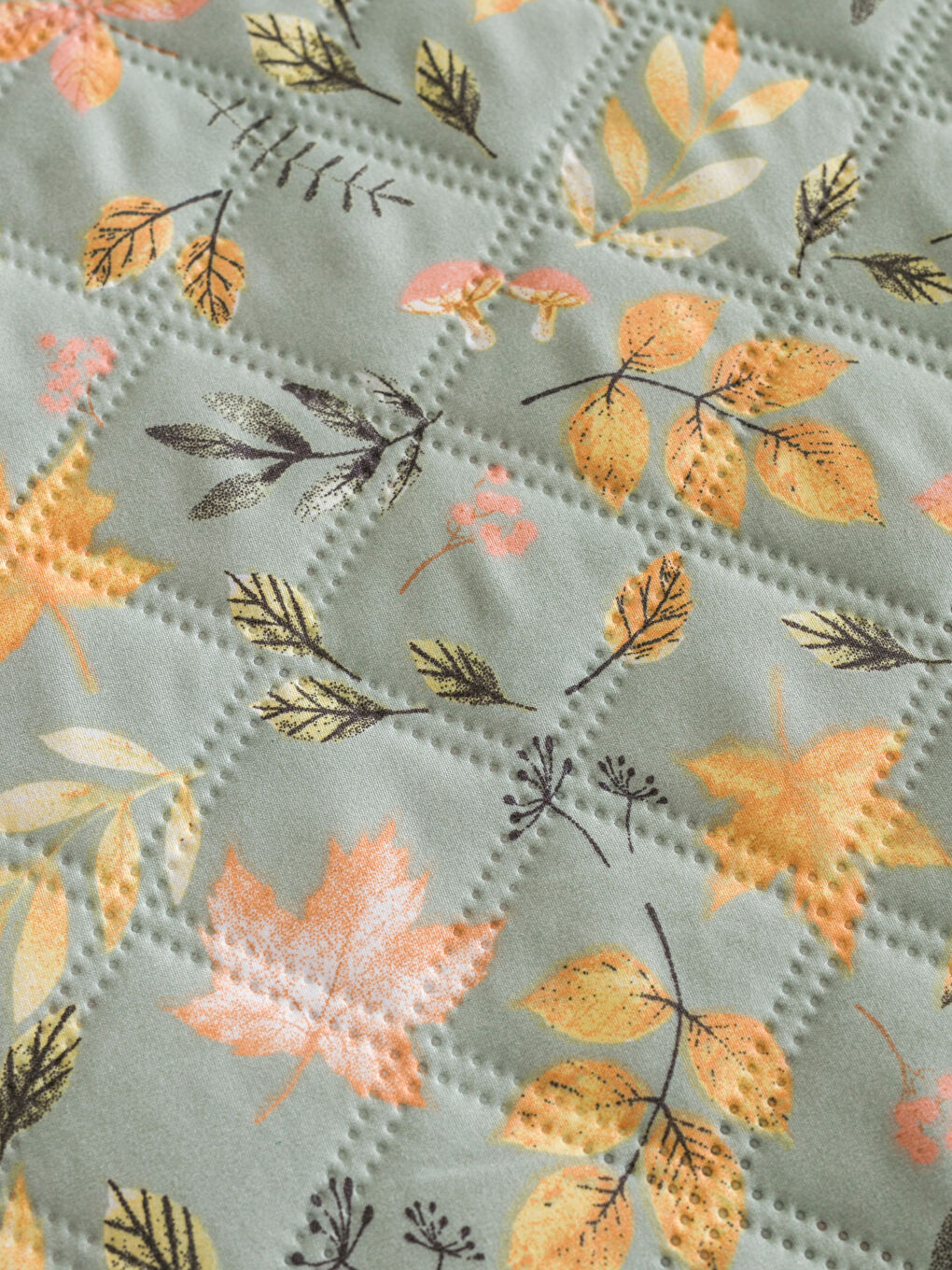Floral Patterned Double Bedspread 200x220 cm-2
