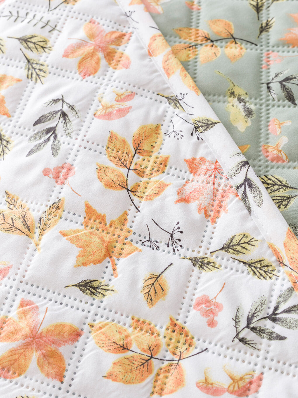 Floral Patterned Double Bedspread 200x220 cm-3