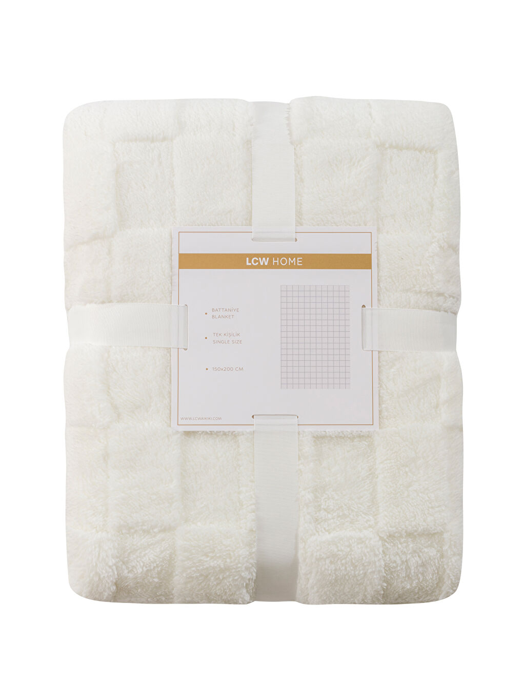 LCW HOME تاکە بەتانی بێجی كاڵ -W57739Z8-FDU