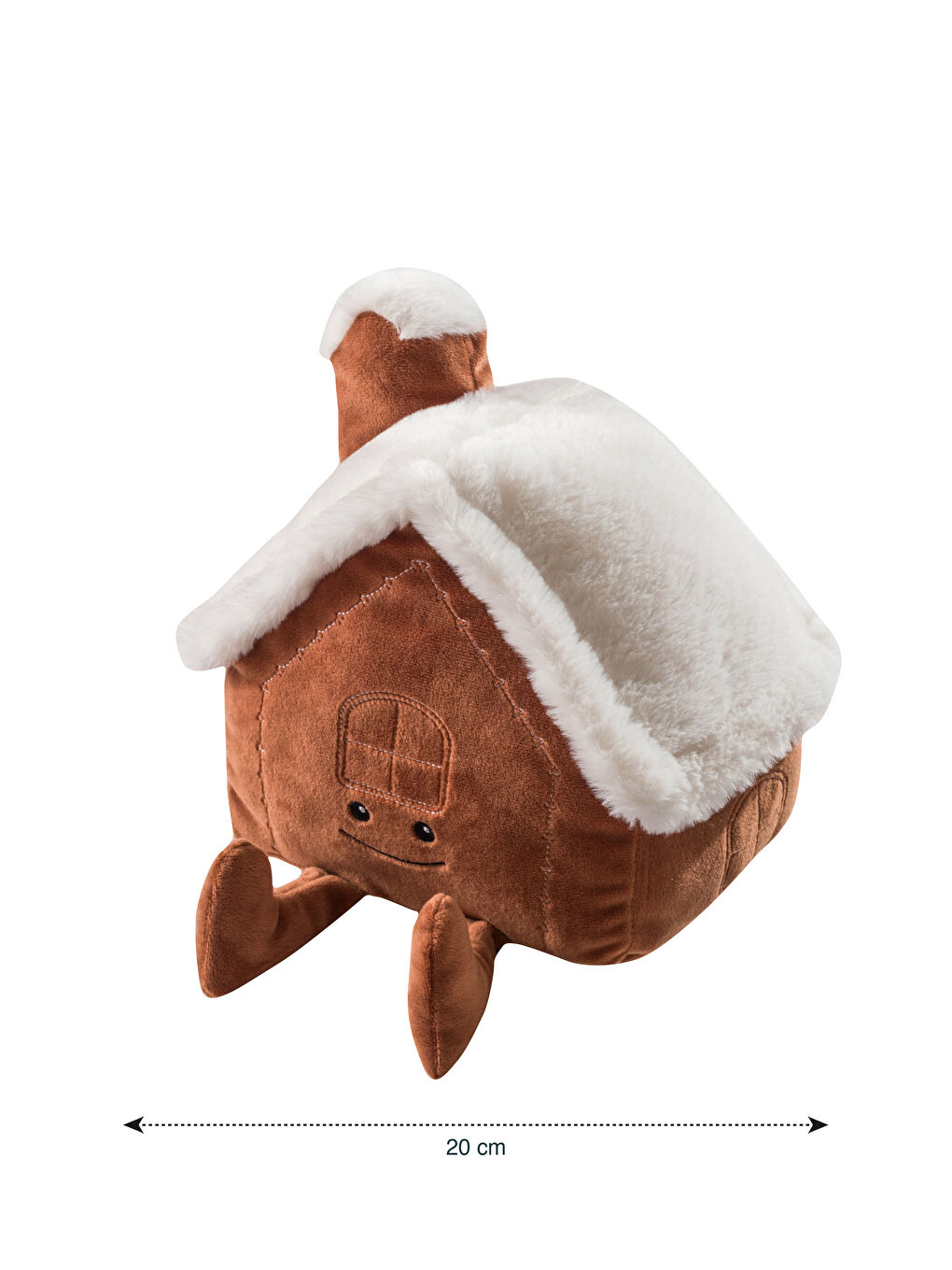 House Figured Plush Baby Cushion 20 cm-3
