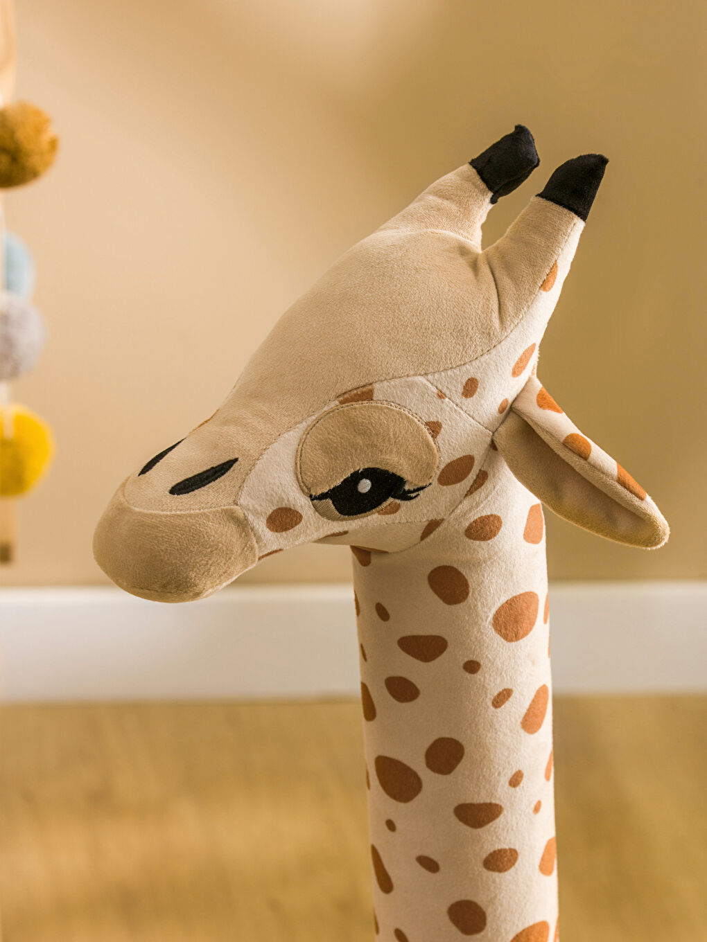 Karışık Zürafa Figürlü Pelüş Bebek Kırlent 100 cm-1