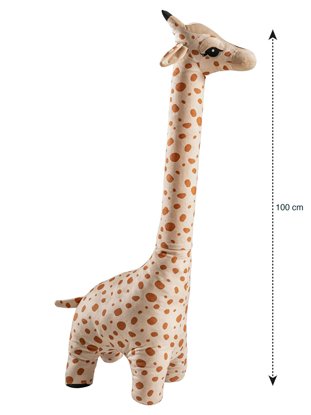 Karışık Zürafa Figürlü Pelüş Bebek Kırlent 100 cm-3