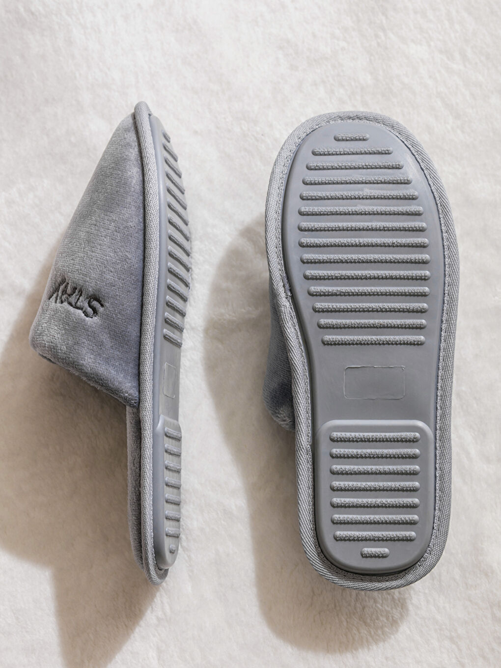 LCW HOME Plush Men's Home Slippers -W58047Z8-VD7