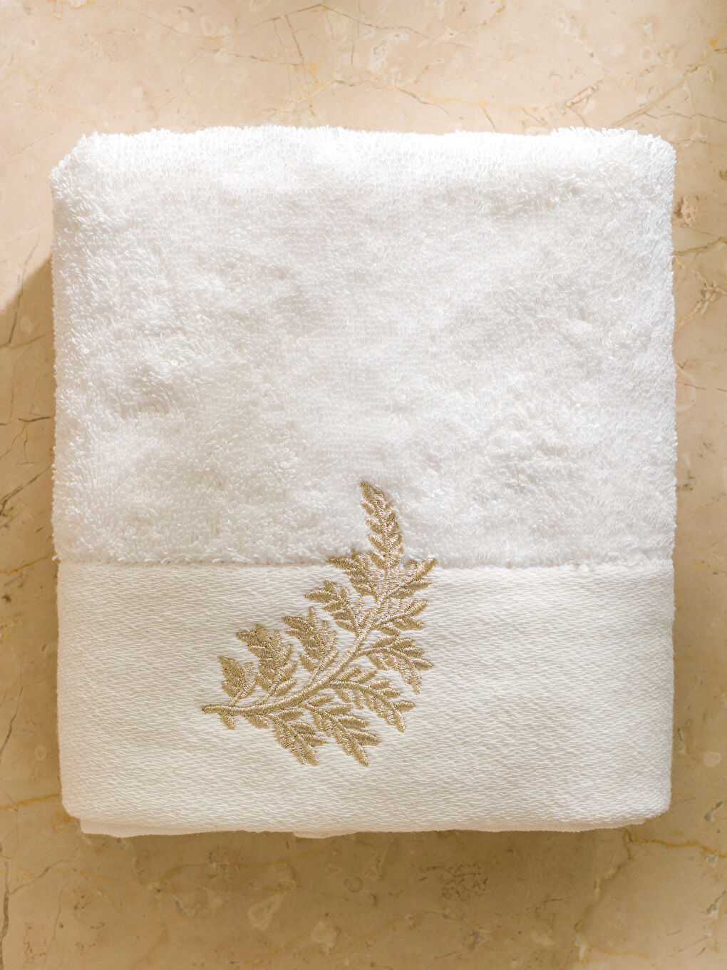 LCW HOME خاولی دەستی لوولدراو نەخشدار 50x80 cm -W58300Z8-EEW