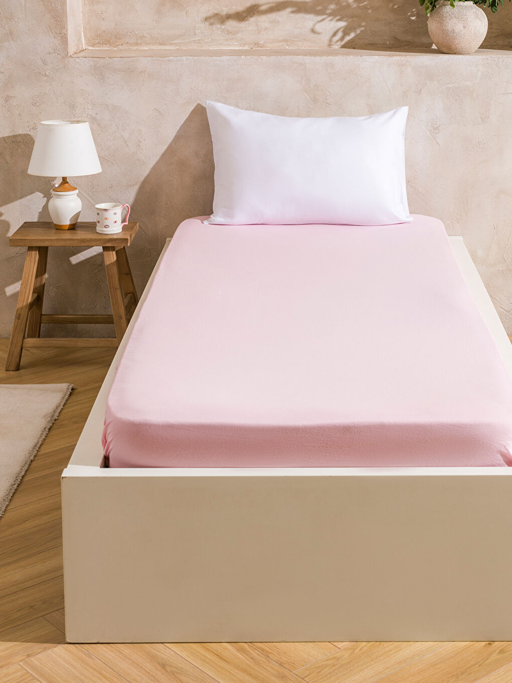 LCW HOME لاپەڕەی تاکە فیت بووەی سادە -W58418Z8-FTG