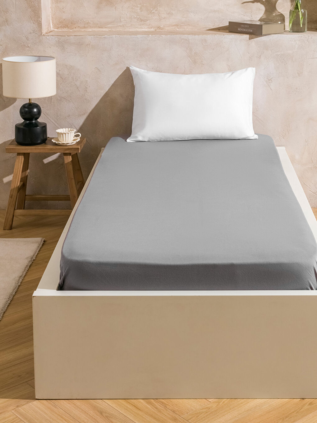 LCW HOME لاپەڕەی تاکە فیت بووەی سادە -W58418Z8-LRW