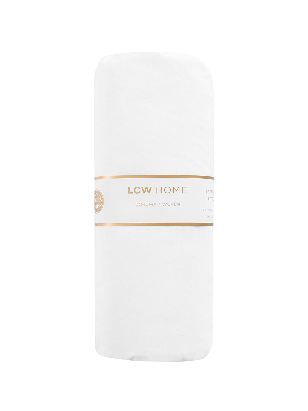 LCW HOME دوو پەڕەی فیت بووەی پۆپلینی کۆتۆن -W58420Z8-J5E