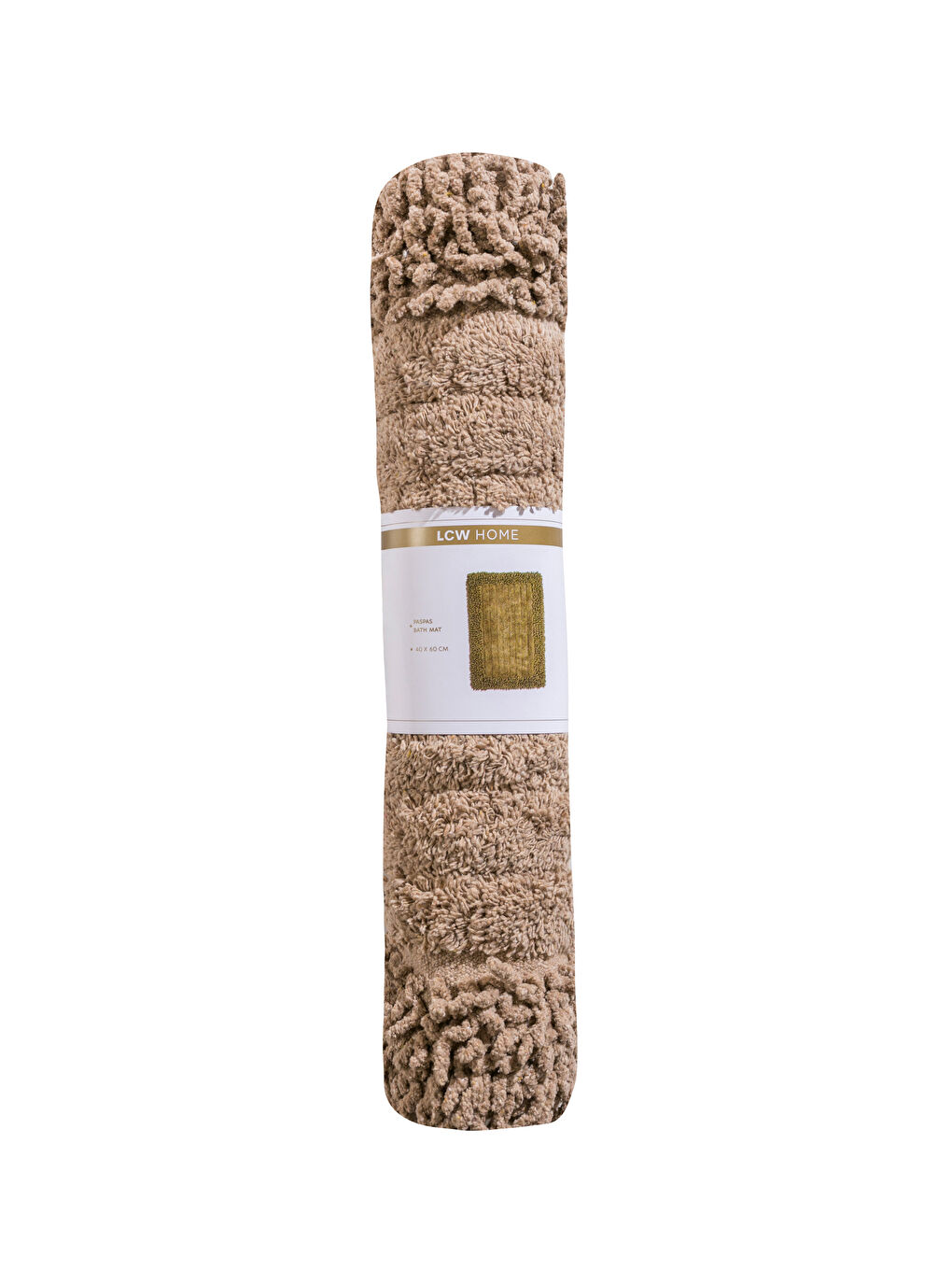 LCW HOME BEIGE Bath Mat -W58567Z8-DEE