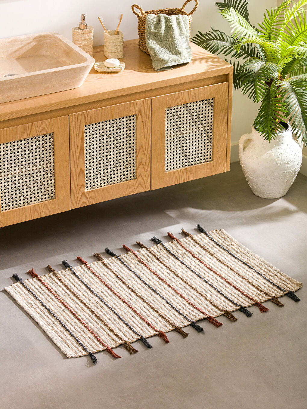 LCW HOME Bath Mat 60x100 cm -W58582Z8-M0T