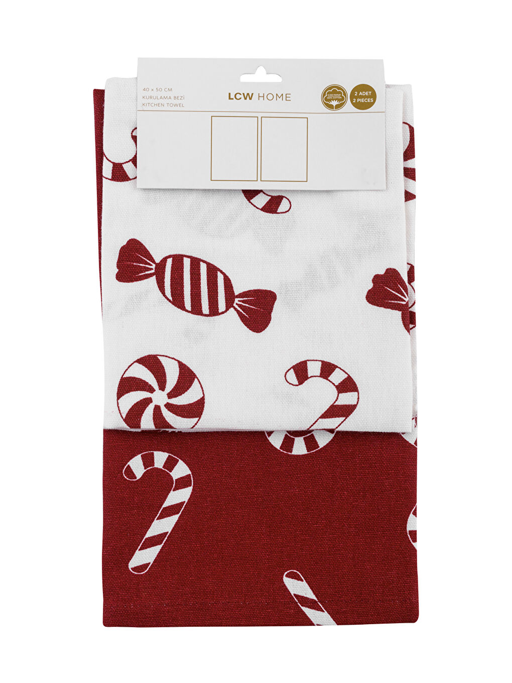 Printed Tea Towel 2 Pack 40x50 cm-4