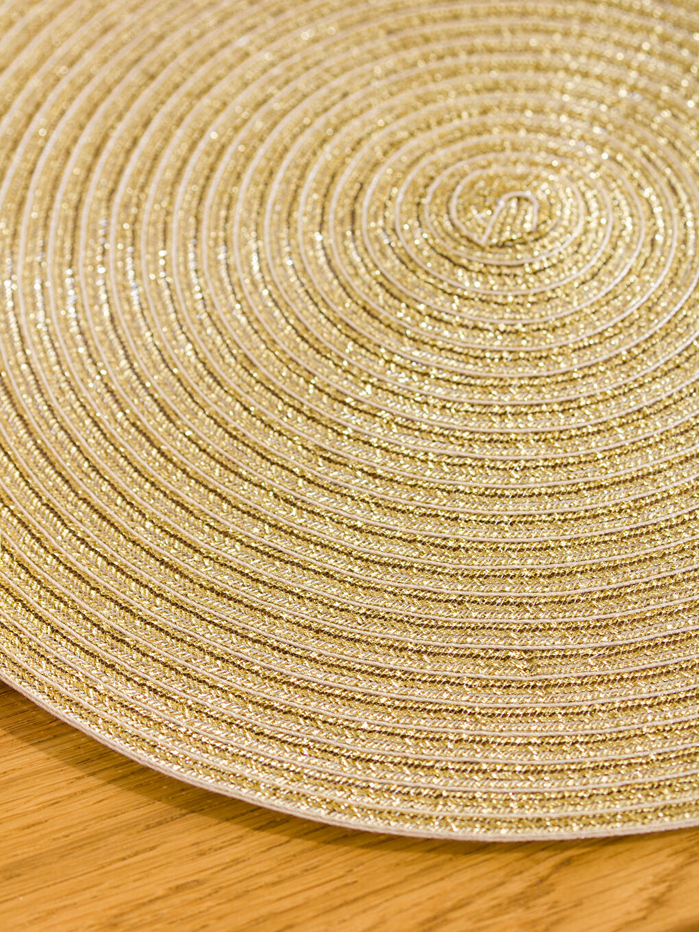Plain Round Placemat 38x38 cm-1
