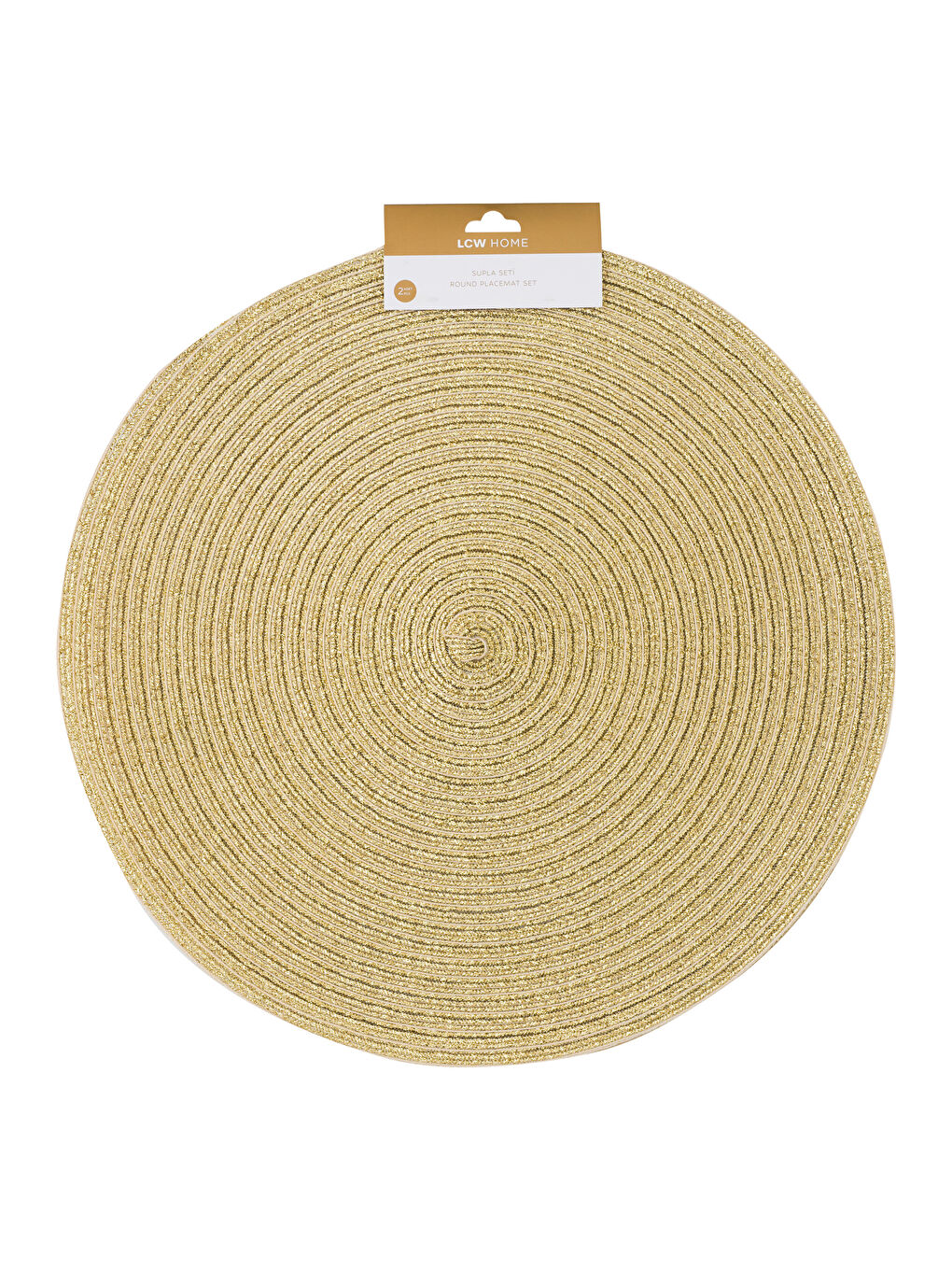 Plain Round Placemat 38x38 cm-2
