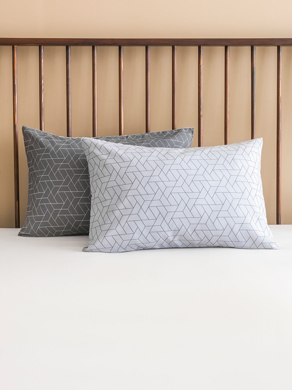 LCW HOME Patterned Pillowcase 2 Pack 50x70 cm -W58695Z8-LRW