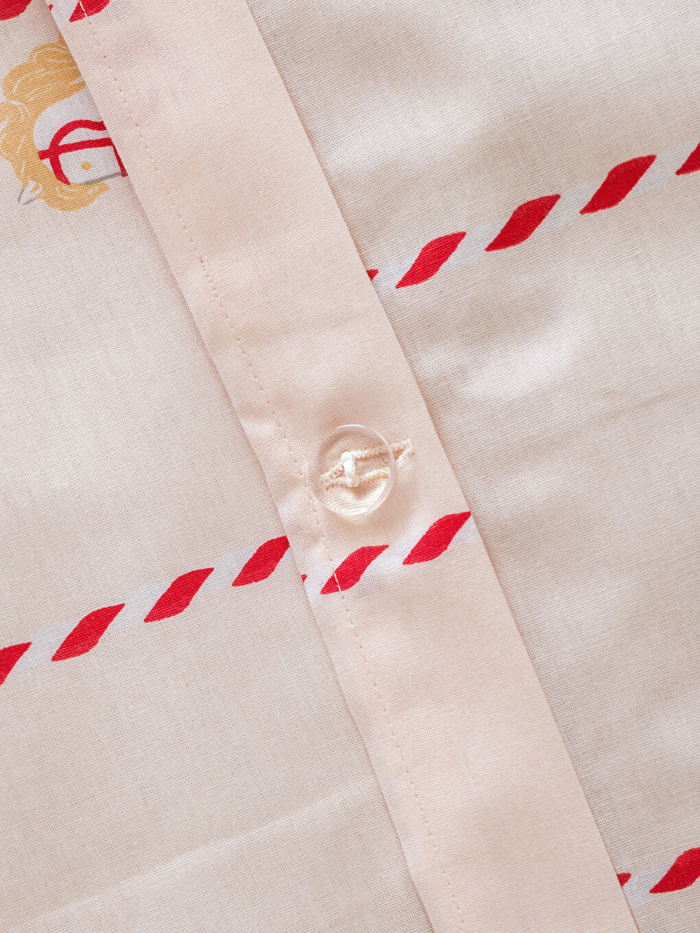 Pembe Karusel Desenli Tek Kişilik Nevresim Seti-5