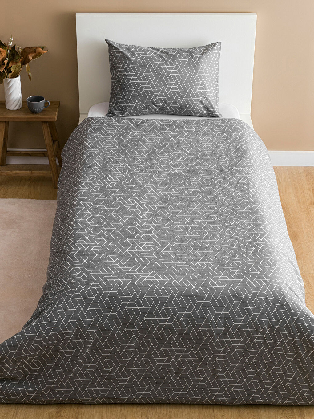 LCW HOME Printed Single Duvet Cover Set -W58717Z8-LRW