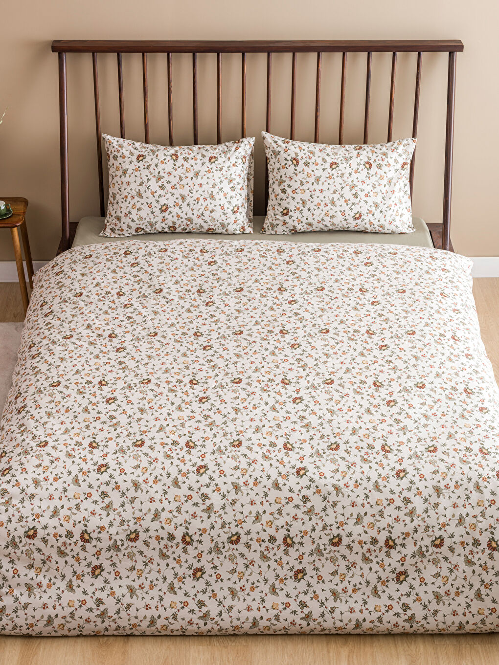 LCW HOME Floral Patterned Double Duvet Cover Set -W58751Z8-F9C