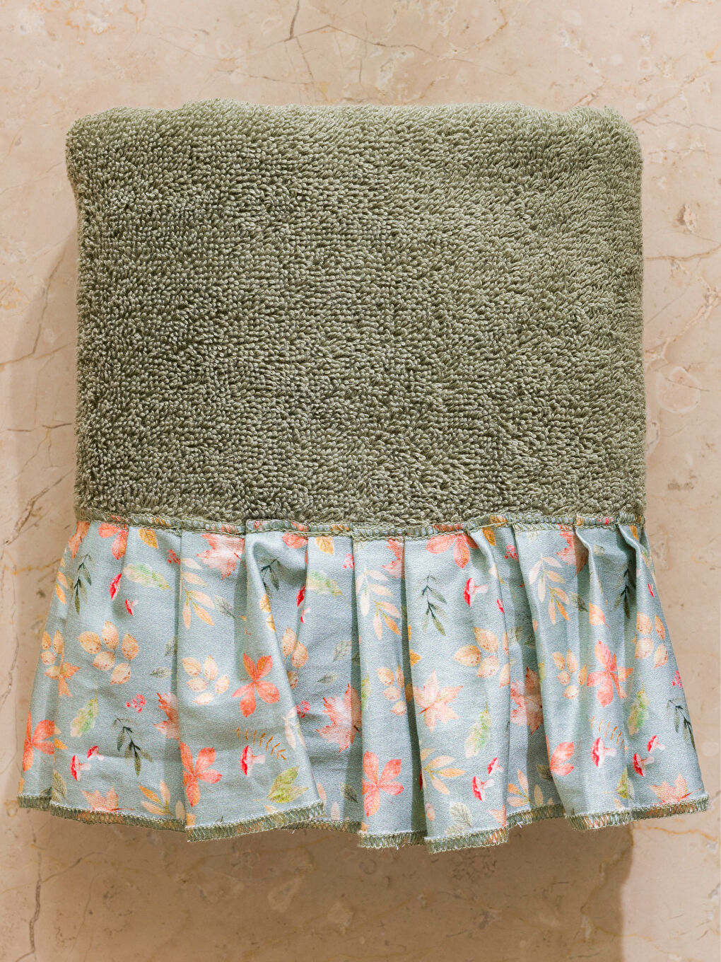 LCW HOME Embroidered Hand Towel 50x80 cm -W58836Z8-TSE
