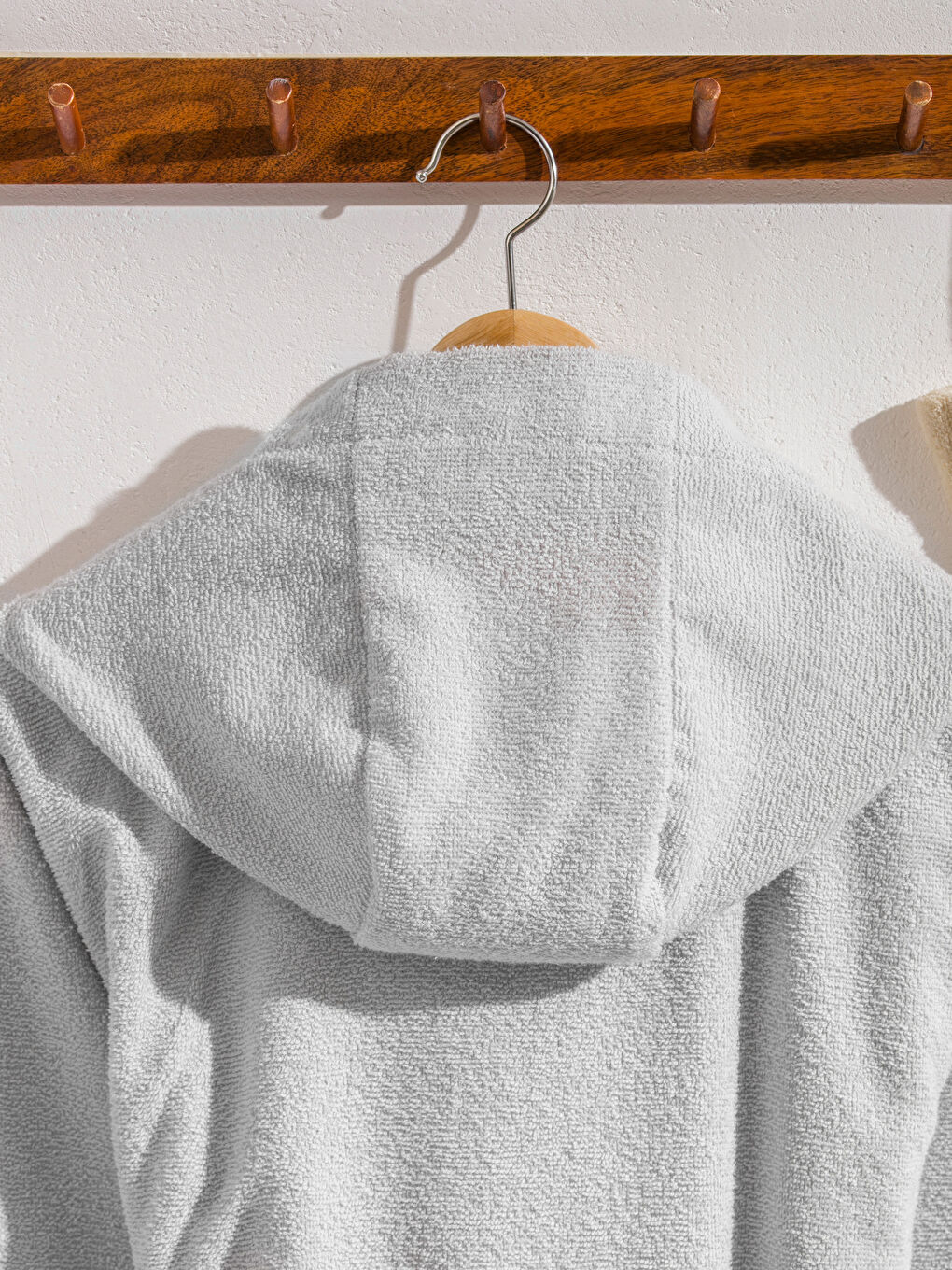 Gri Star Wars Nakışlı Erkek Bornoz-3