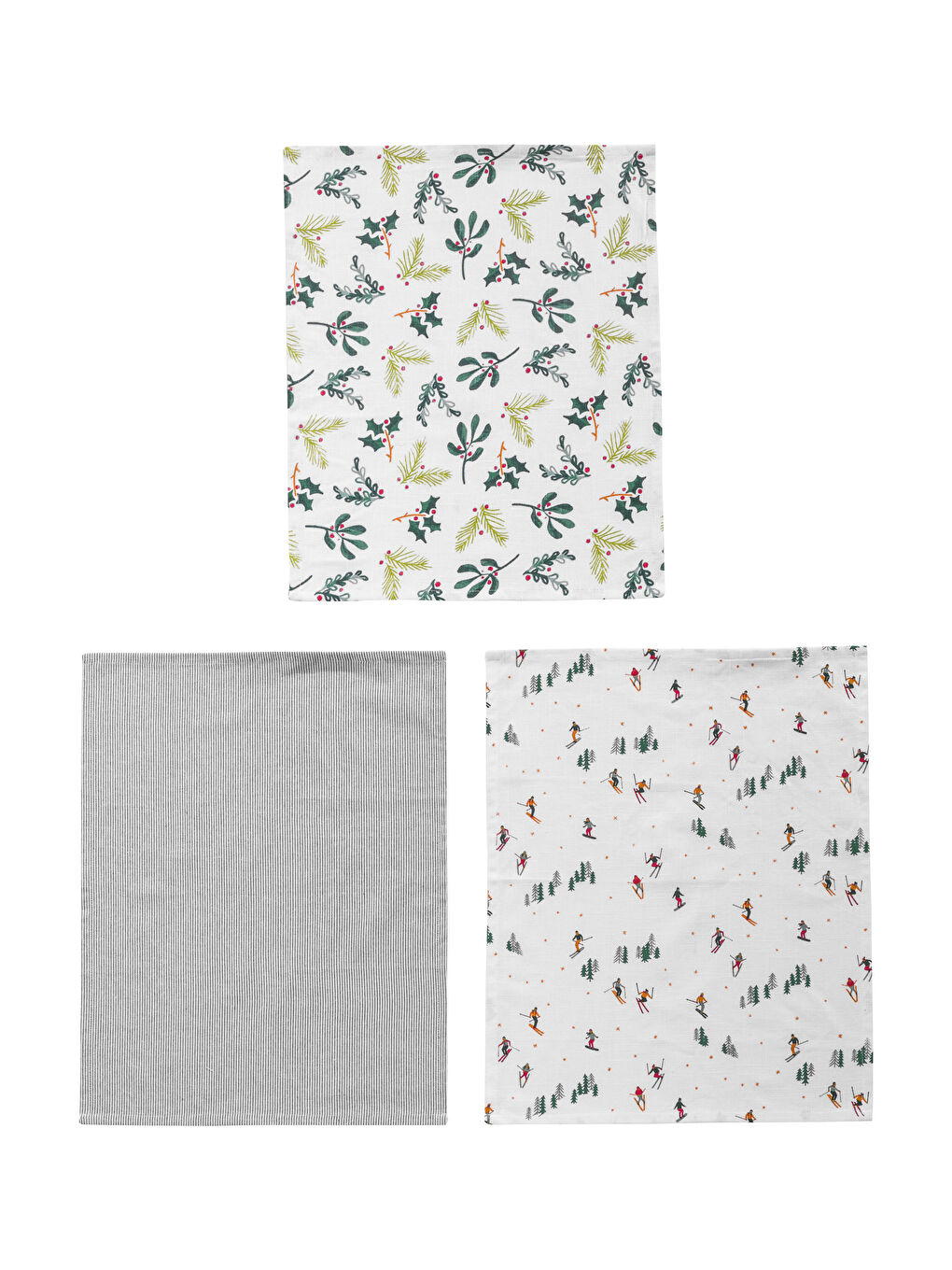 Patterned Tea Towel 3-packs 40x50 cm-5