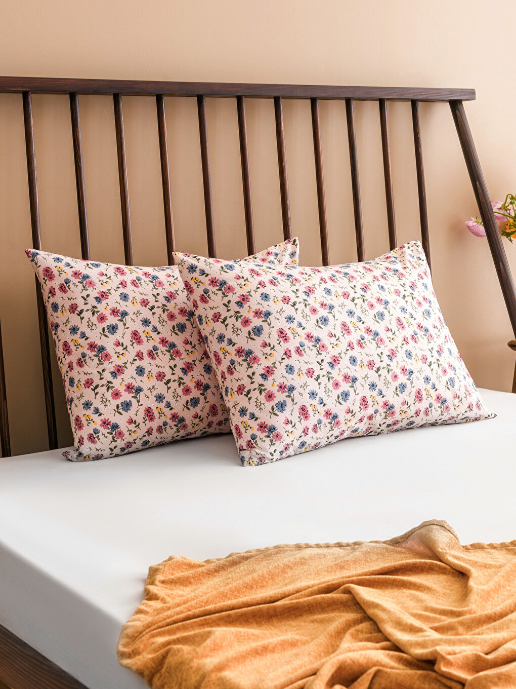 LCW HOME Floral Patterned Pillowcase 2 Pack 50x70 cm -W58965Z8-F9C