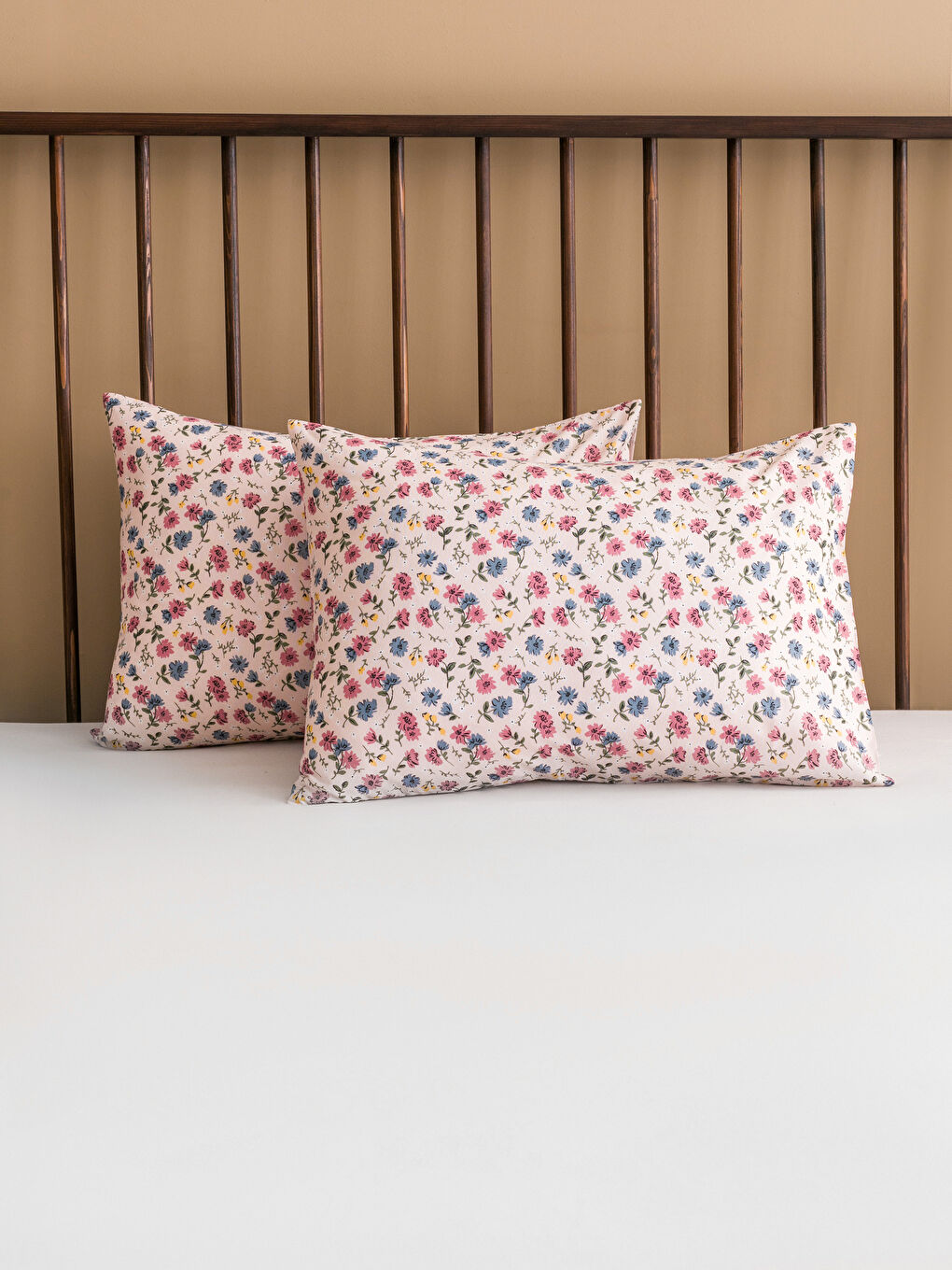 LCW HOME Floral Patterned Pillowcase 2 Pack 50x70 cm -W58965Z8-F9C