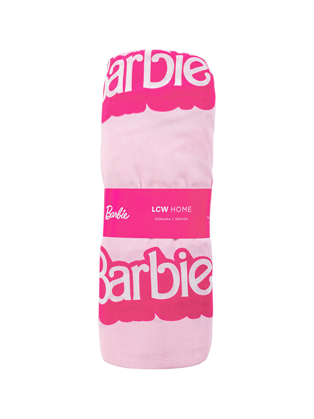 LCW HOME Barbie Printed Single Fitted Sheet -W58992Z8-JH4