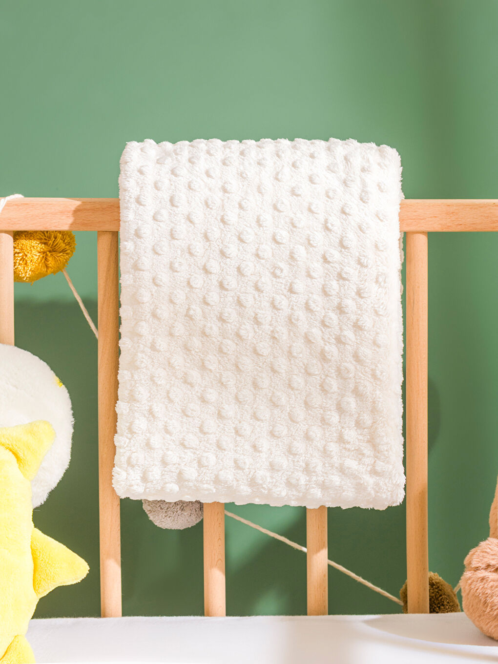 Baby Girl ECRU Baby's Blanket-1