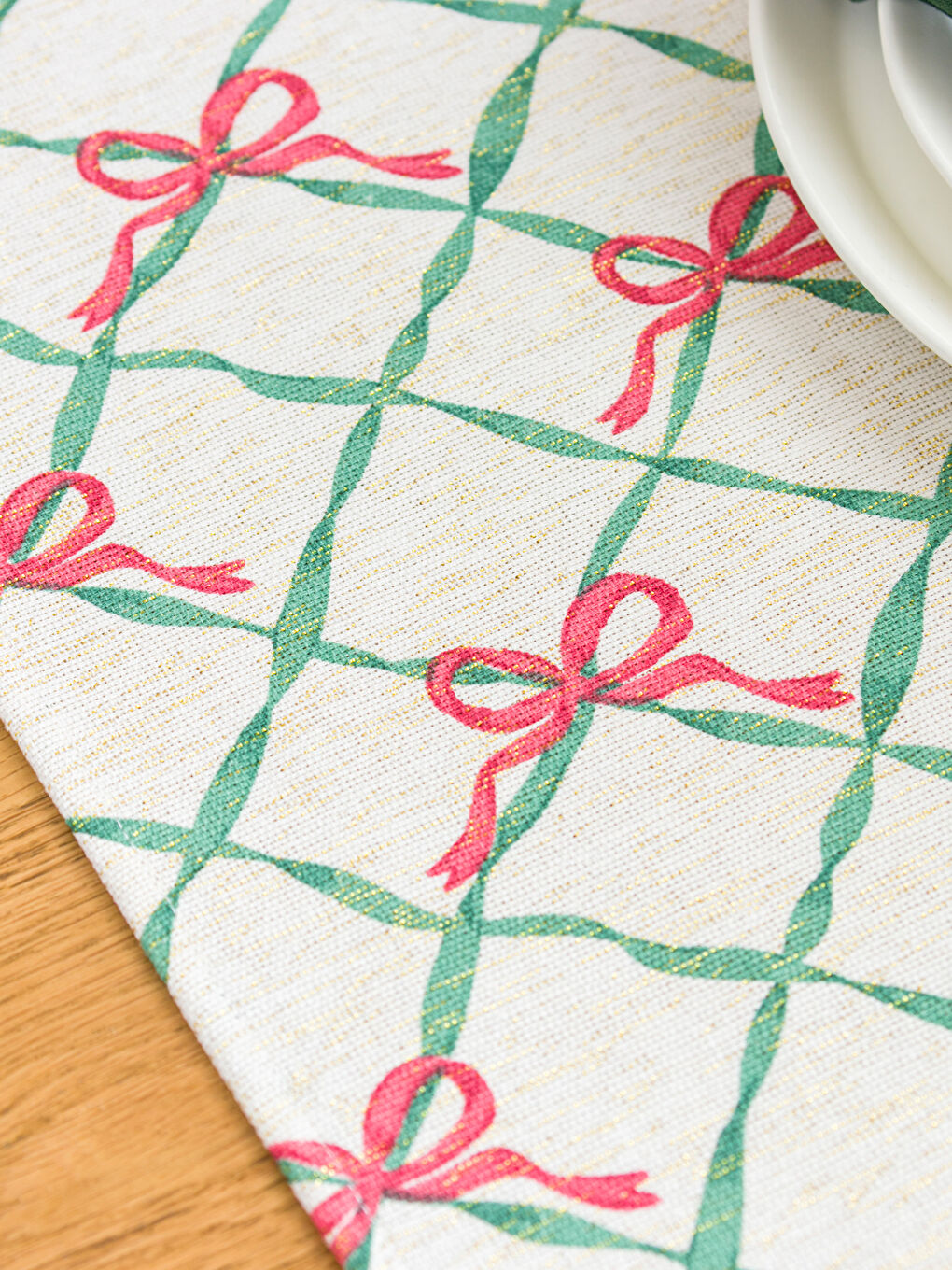 LCW HOME Bow Patterned Runner 45x150 cm -W59080Z8-F9C