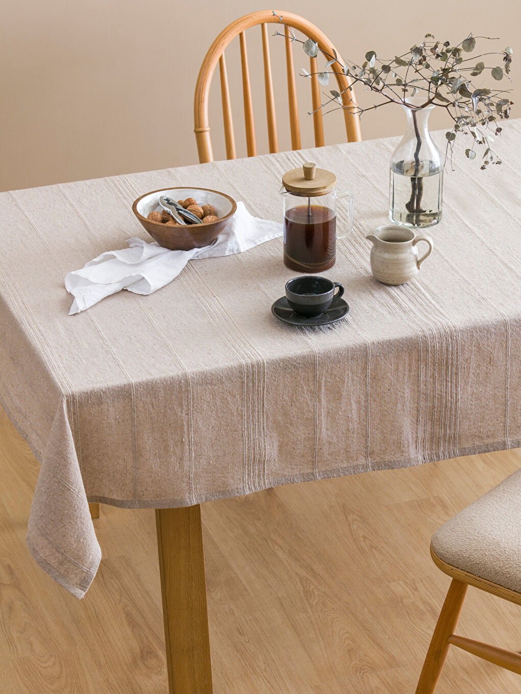 LCW HOME BEIGE Tablecloth -W59107Z8-SCC