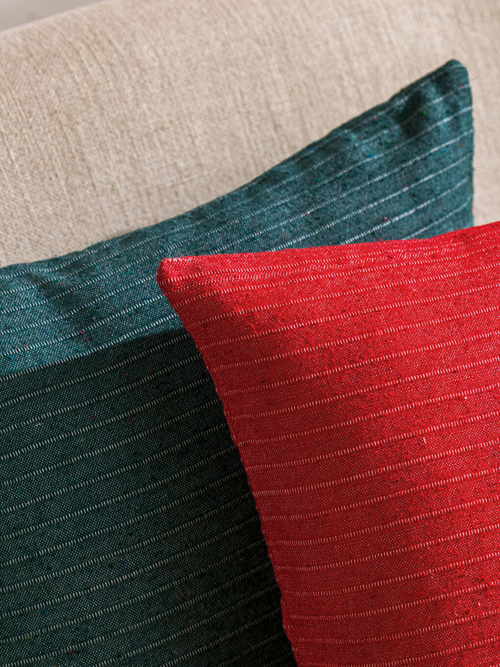 کەڤەری کوشن خەتخەتی گوزەندکراو 45x45 cm-1