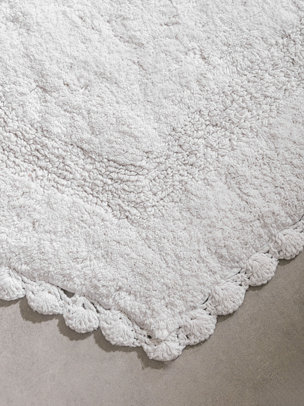 LCW HOME Bud Patterned Bath Mat 50x80 cm -W59636Z8-EYM