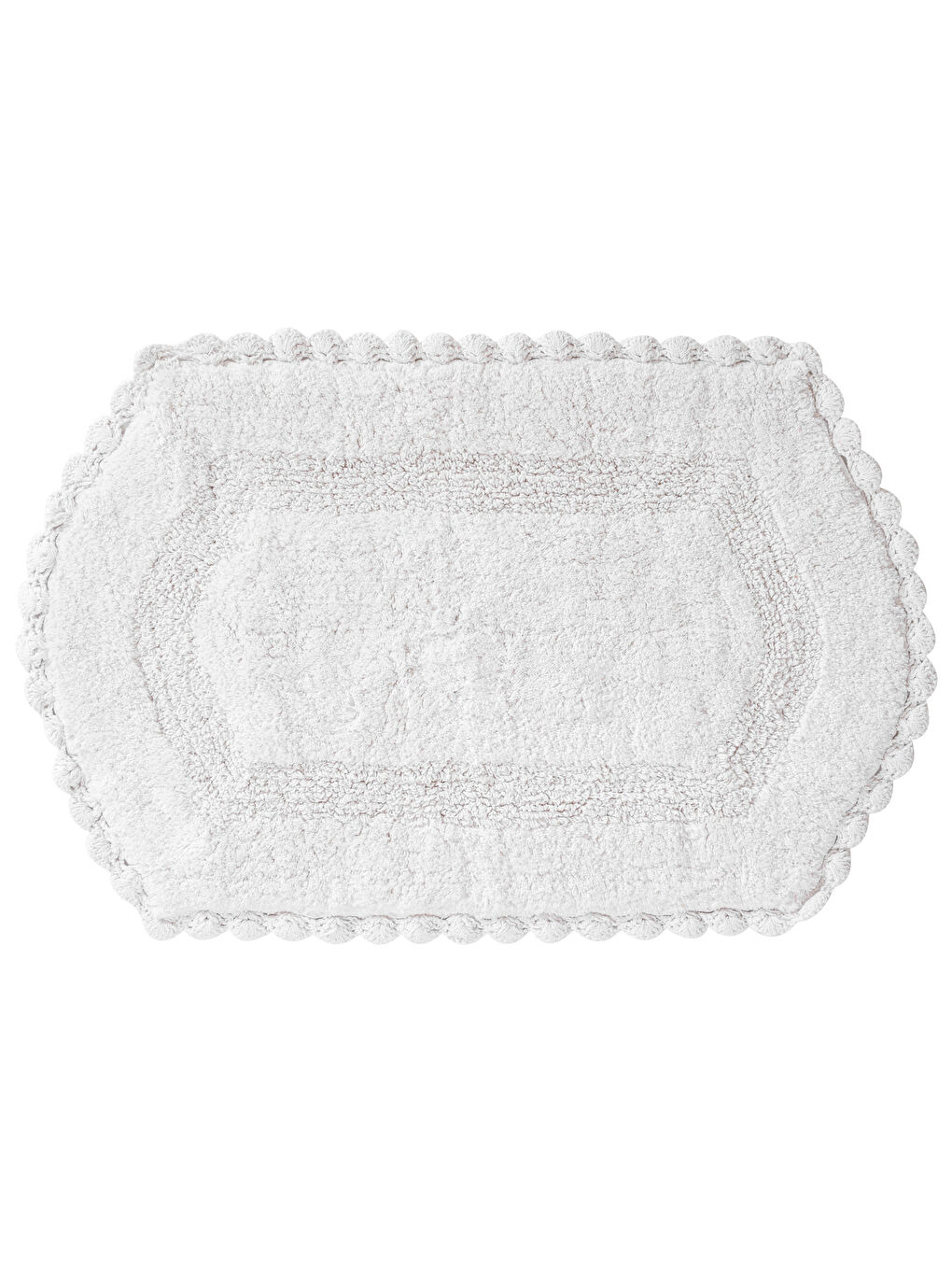 LCW HOME Bud Patterned Bath Mat 50x80 cm -W59636Z8-EYM