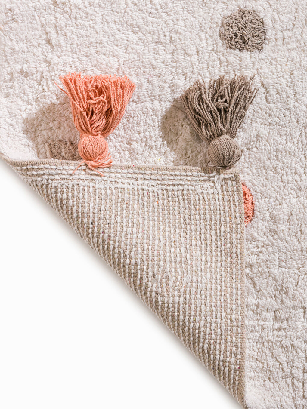 LCW HOME Tasseled Bath Mat 50x80 Cm -W59779Z8-F9C