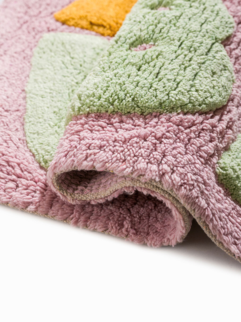 LCW HOME Embroidered Text Bath Mat 50x80 cm -W59797Z8-F9C