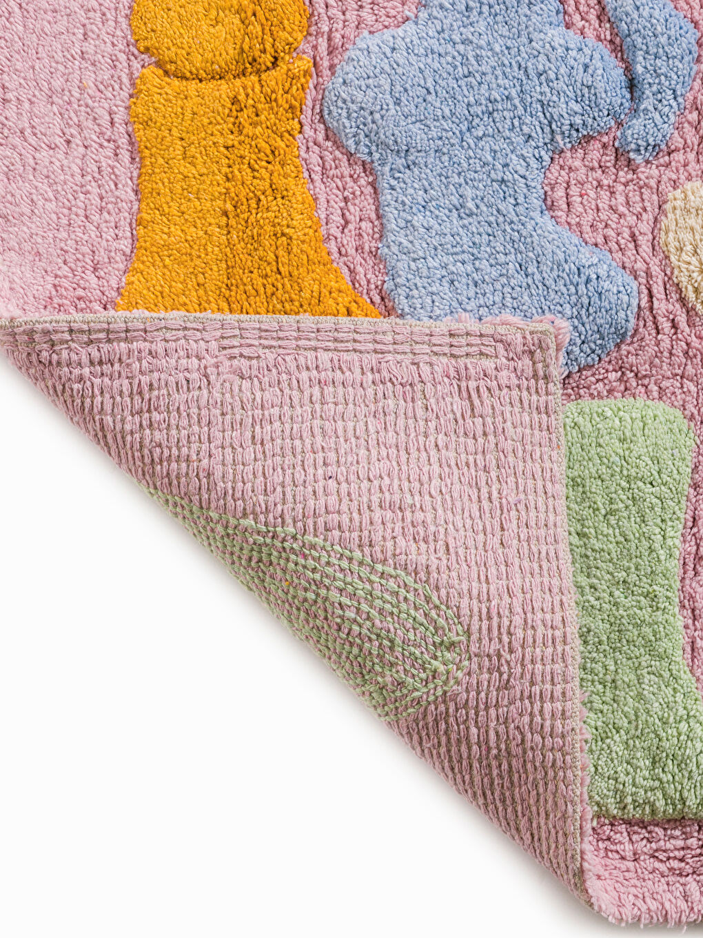 LCW HOME Embroidered Text Bath Mat 50x80 cm -W59797Z8-F9C
