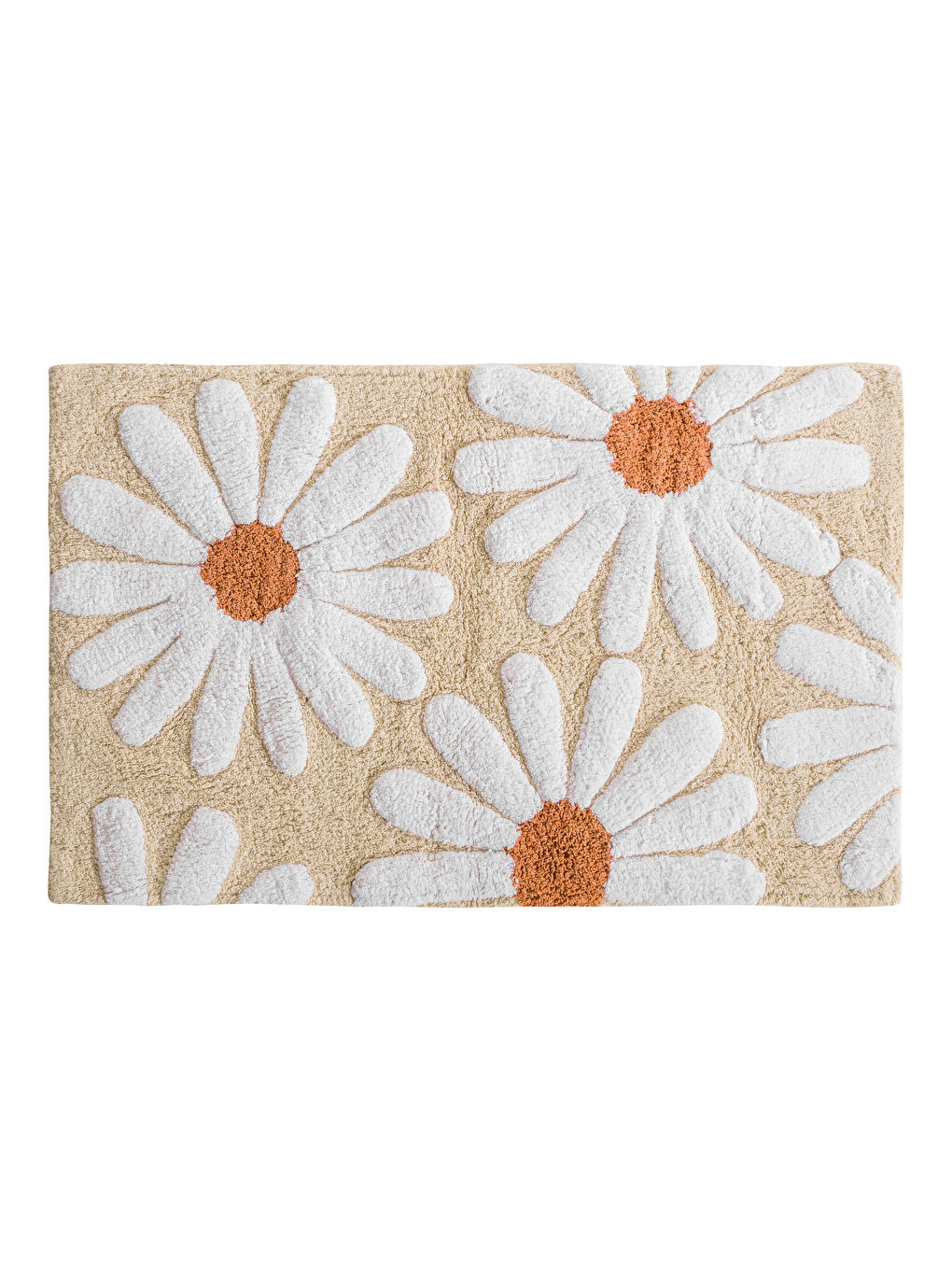LCW HOME Floral Embroidered Bath Mat 50x80 cm -W59799Z8-LQB