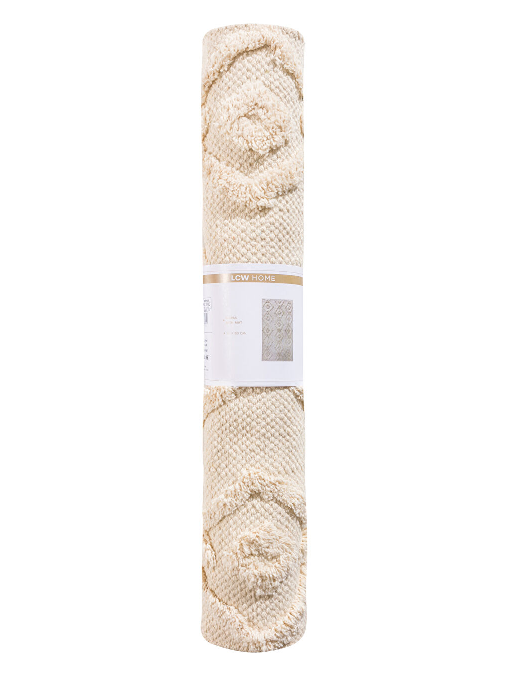 LCW HOME Embroidered Bath Mat 50x80 cm -W59802Z8-EEW