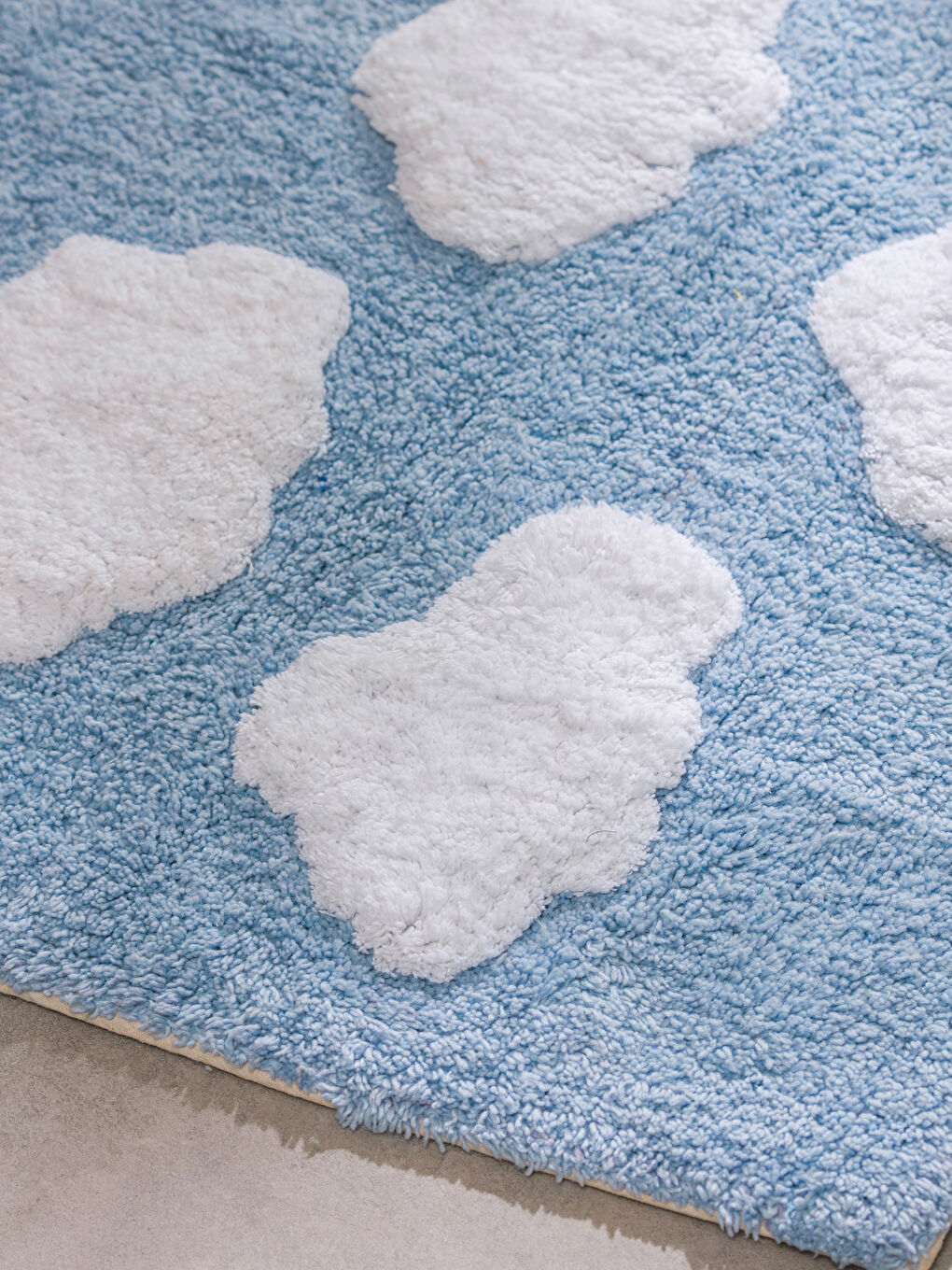 BLUE Bath Mat-1