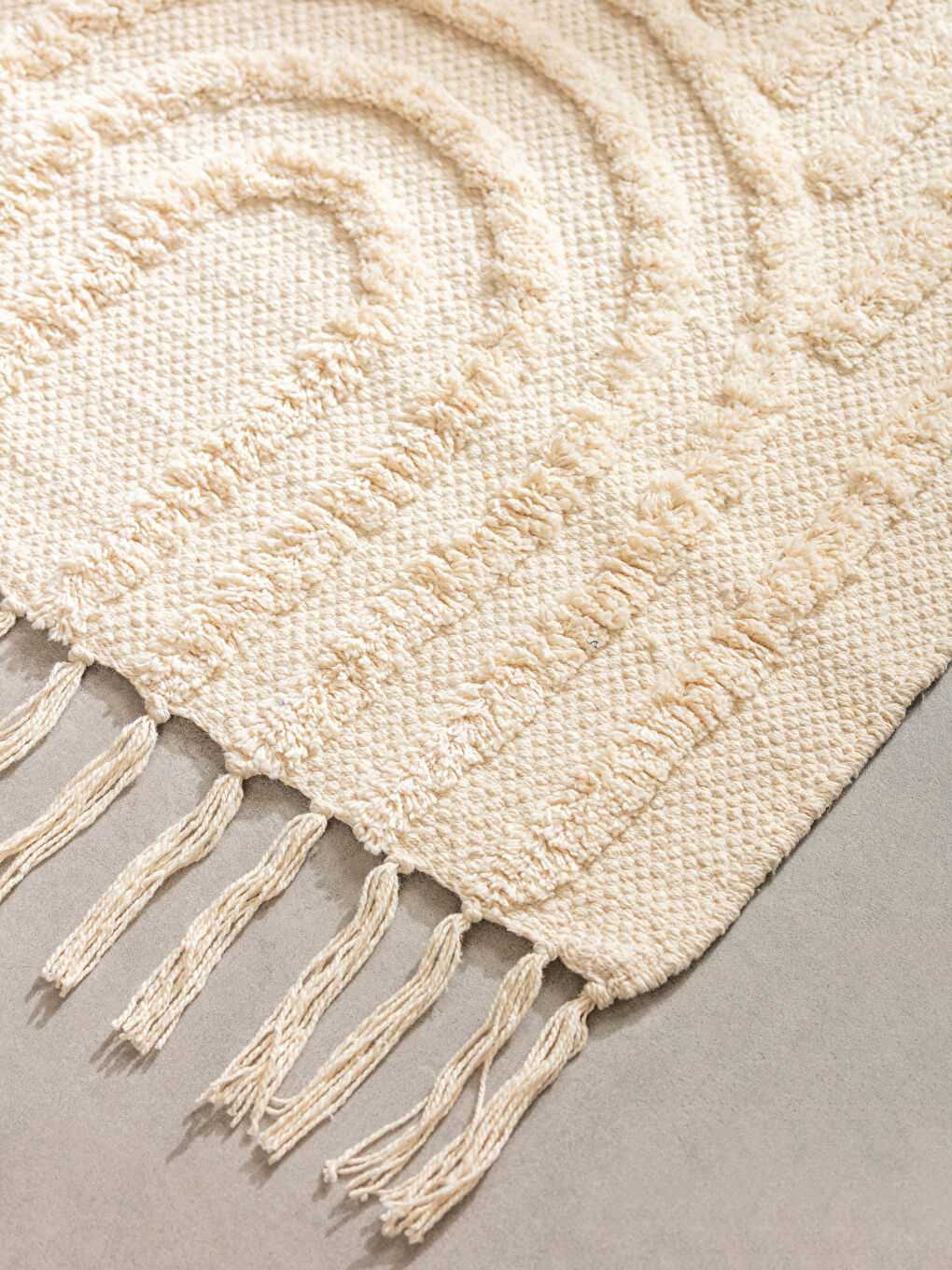 LCW HOME Tasseled Bath Mat 50x80 Cm -W59808Z8-EEW