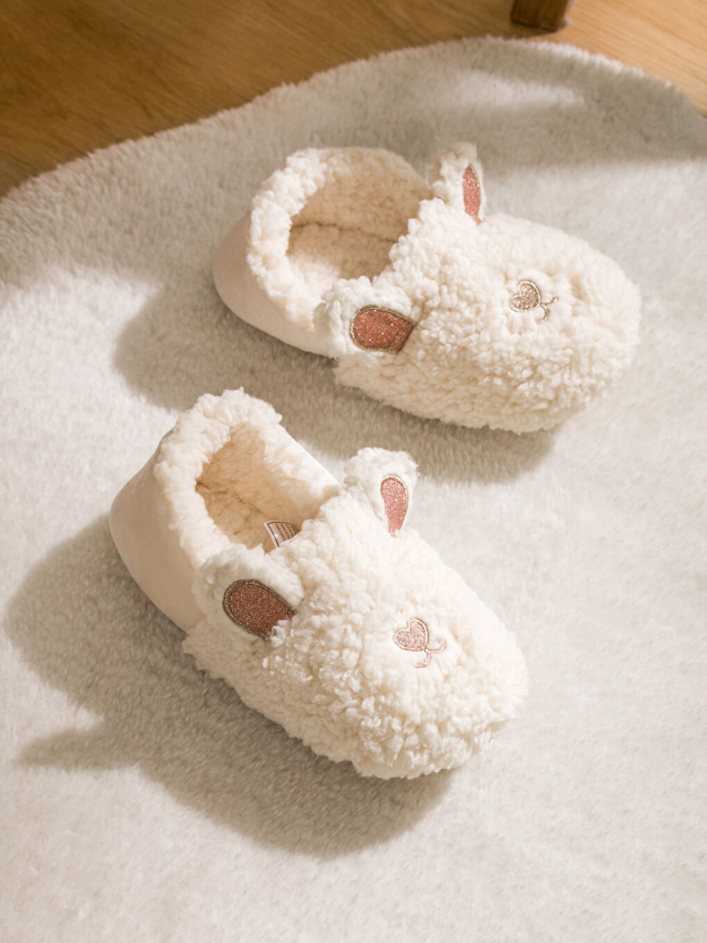Woman ECRU Home Slippers-1